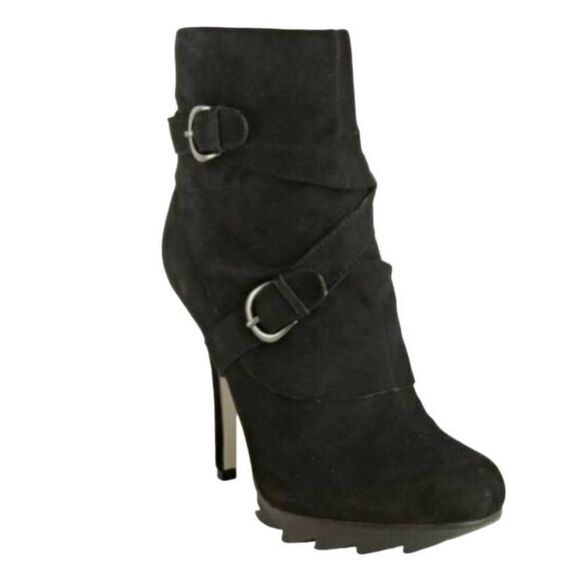 BOUTIQUE 9 Olita Suede Strappy Ankle Boot Size 10M - Picture 1 of 7
